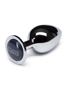 Stalowy plug analny - Fifty Shades of Grey Darker Beyond Erotic Steel Butt Plug 
