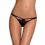 Stringi z paskami - Obsessive Intensa Double Thong S/M  