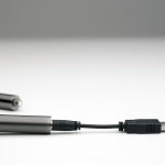 Stylowy wibrator - Crave Wink Plus Vibrator  Ciemna stal