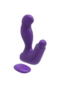 Stymulator analny i waginalny unisex - Nexus Max 20 Waterproof Remote Control Unisex Massager   Fioletowy