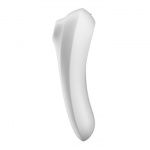 Stymulator bezdotykowy wibrator - Satisfyer Dual Pleasure Air Pulse Vibrator Biały