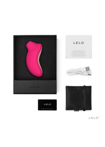 Stymulator falami powietrza - Lelo Sona Cruise  Czerwony