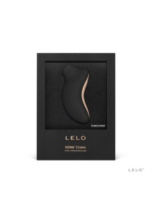 Stymulator falami powietrza - Lelo Sona Cruise  Czarny