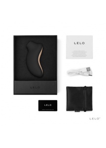 Stymulator falami powietrza - Lelo Sona Cruise  Czarny