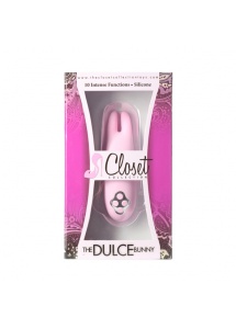 Stymulator łechtaczki - Closet Collection Dulce Bunny Vibrator Pink 