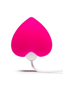 Stymulator łechtaczki - Tokidoki Silicone Pink Heart Clitoral Vibrator 