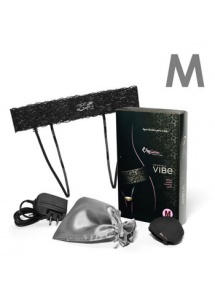 Stymulator łechtaczki z majteczkami FixSation - Couples Pleasure Gift rozmiar 38/40 - M/L