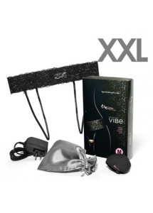 Stymulator łechtaczki z majteczkami FixSation - Couples Pleasure Gift rozmiar 48/52