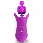 Stymulator oralny - FeelzToys Clitella Oral Clitoral Stimulator   Fioletowy