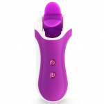 Stymulator oralny - FeelzToys Clitella Oral Clitoral Stimulator   Fioletowy