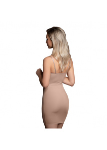 Sukienka modelująca - Bye Bra Invisible Singlet Dress Nude L  