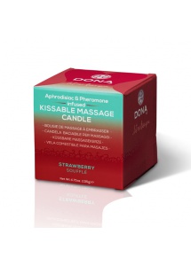 Świeca do masażu - azjatycki i lomi lomi - Dona Kissable Massage Candle Truskawkowa