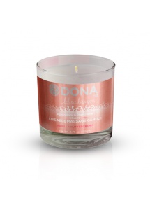 Świeca do masażu - azjatycki i lomi lomi - Dona Kissable Massage Candle Waniliowa