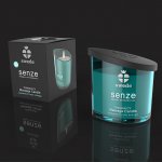 Świeca do masażu erotycznego - Swede Senze Massage Candle  Mięta + Róża + Pomarańcza