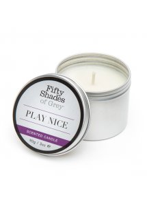 Świeca do masażu - Fifty Shades of Grey Play Nice Vanilla Candle 90 gram  