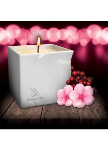 Świeca do masażu - Jimmyjane Afterglow Massage Candle  Kwitnące wiśnie  