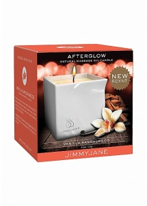 Świeca do masażu - Jimmyjane Afterglow Massage Candle  Wanilia i drewno sandałowe