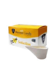 Świeca do masażu waniliowa - Safe Massage Candle Seduction Vanilla Wanilia