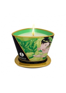 Świeca do masażu - Shunga Candle 170 ml Zielona herbata