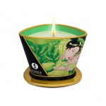 Świeca do masażu - Shunga Candle 170 ml Zielona herbata
