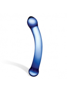 Szklane dildo do punktu G - Glas Curved G-Spot Glass Dildo  
