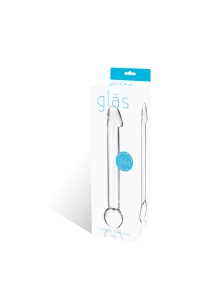Szklane dildo z realistyczną główką - Glas Realistic Head Glass Dildo 