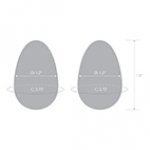 Szklane kulki Jajka Kegla - Glas Glass Yoni Eggs  