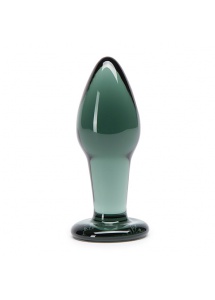Szklany korek analny - Fifty Shades of Grey Darker Something Darker Glass Butt Plug 