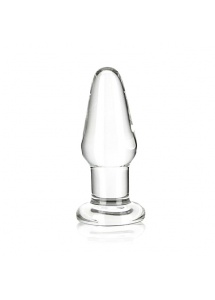 Szklany korek analny - Glas Glass Butt Plug 8,9 cm 