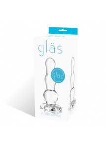 Szklany stopniowany plug analny - Glas Glass Butt Plug  