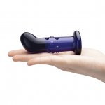 Szklany wibrujący masażer prostaty i punktu G - Glas Rechargeable Remote Controlled Vibrating Dotted G-Spot/P-Spot Plug 