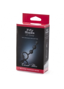 Sznur kulek analnych - Fifty Shades of Grey Silicone Anal Beads 