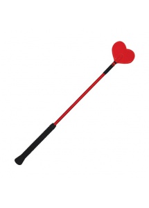 Szpicruta z sercem - S&M Queen of Hearts Crop 