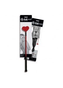 Szpicruta z sercem - S&M Queen of Hearts Crop 