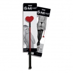 Szpicruta z sercem - S&M Queen of Hearts Crop 