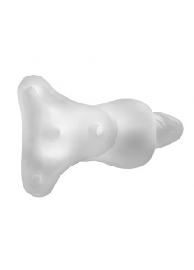 Sztuczny penis na uprzęży - Perfect Fit Fun Boy 16,5 cm  Przezroczysty