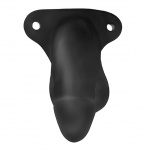 Sztuczny penis na uprzęży - Perfect Fit Fun Boy 16,5 cm  Czarny