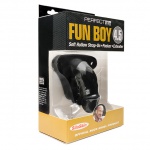Sztuczny penis na uprzęży - Perfect Fit Fun Boy 11,5 cm  Czarny