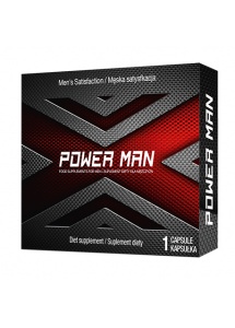 Tabletki bardzo mocne na erekcję POWER MAN 1 kapsułka
