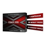 Tabletki bardzo mocne na erekcję POWER MAN 10 kapsułek