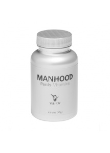 Tabletki dodające wigoru penisowi - Velv\'Or Manhood Penis Vitamins  