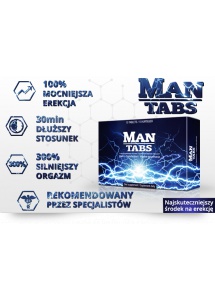 Tabletki hit na erekcję Man Tabs 10 kapsułek