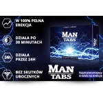 Tabletki hit na erekcję Man Tabs 10 kapsułek