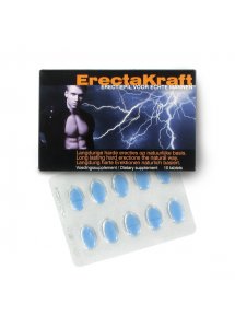 Niebieskie Tabletki na erekcję – ErectaKraft-Xes x10