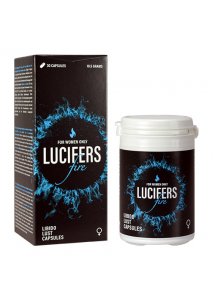 Tabletki na błyskawiczne libido dla kobiet - Lucifers Fire Libido Lust Capsules  x30