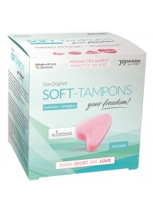 Tampony na specjalne okazje - Joydivision Soft-Tampons Stringless Normal 3 szt