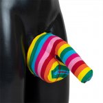 Tęczowa skarpeta na Wacława - Rainbow Cock Sock  