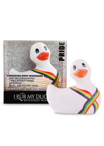 Tęczowy masażer kaczuszka - I Rub My Duckie 2.0 Pride  