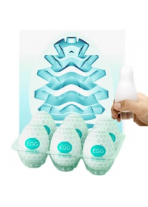 TENGA Masturbator - Jajko Egg Wavy (6 sztuk)