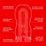 TENGA Masturbator - Original Vacuum Cup Rainbow Unite with Pride